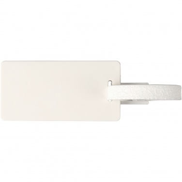 Logotrade promotional giveaway image of: River recycled window luggage tag