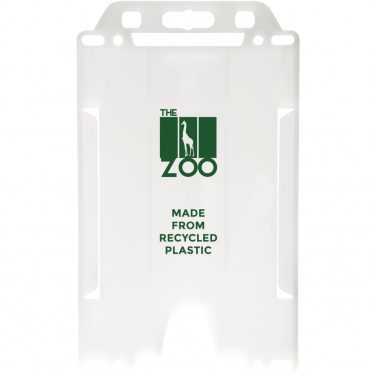 Logotrade promotional merchandise image of: Pierre recycled plastic card holder 
