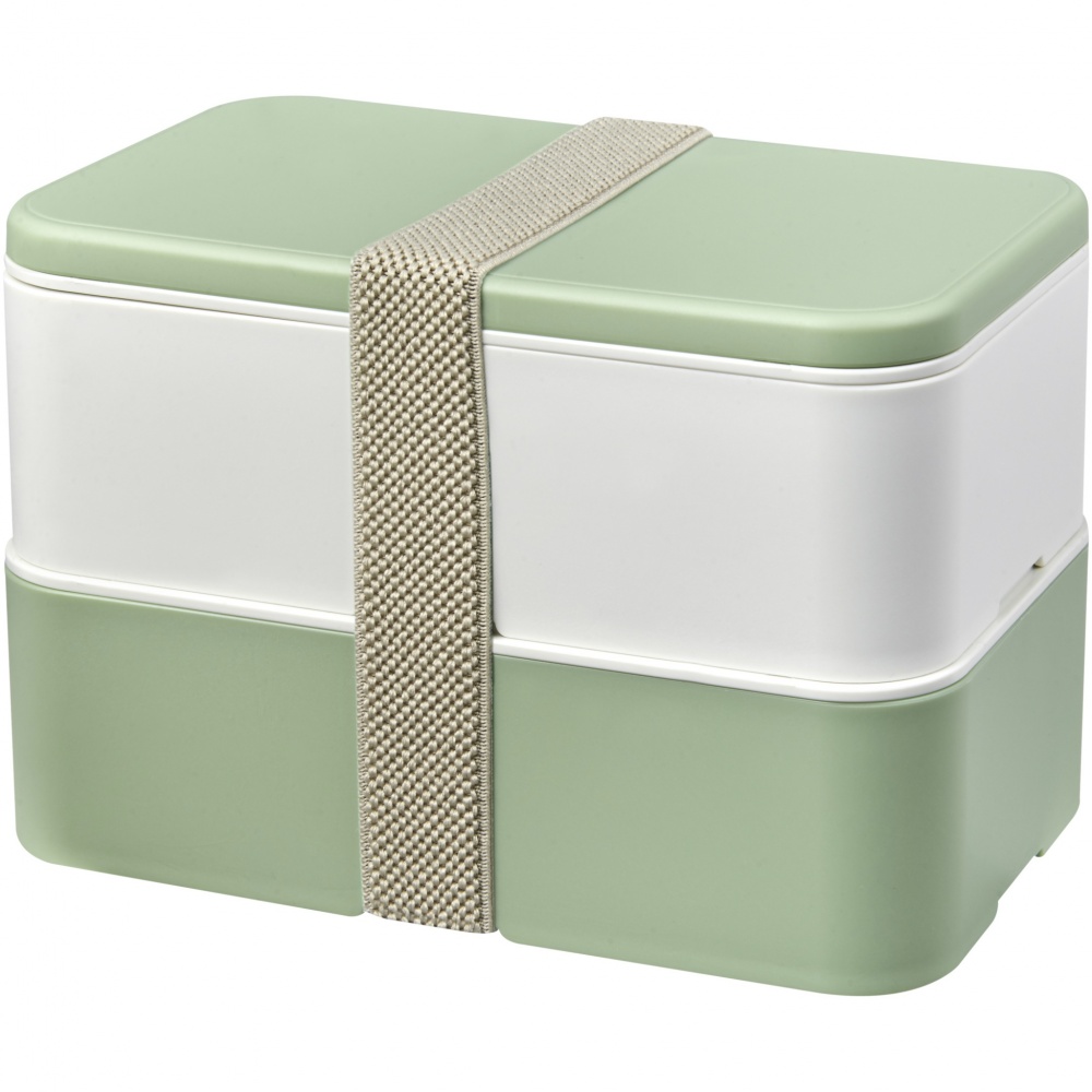 Logo trade promotional gifts image of: MIYO Renew double layer lunch box