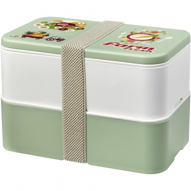 Logotrade promotional item image of: MIYO Renew double layer lunch box