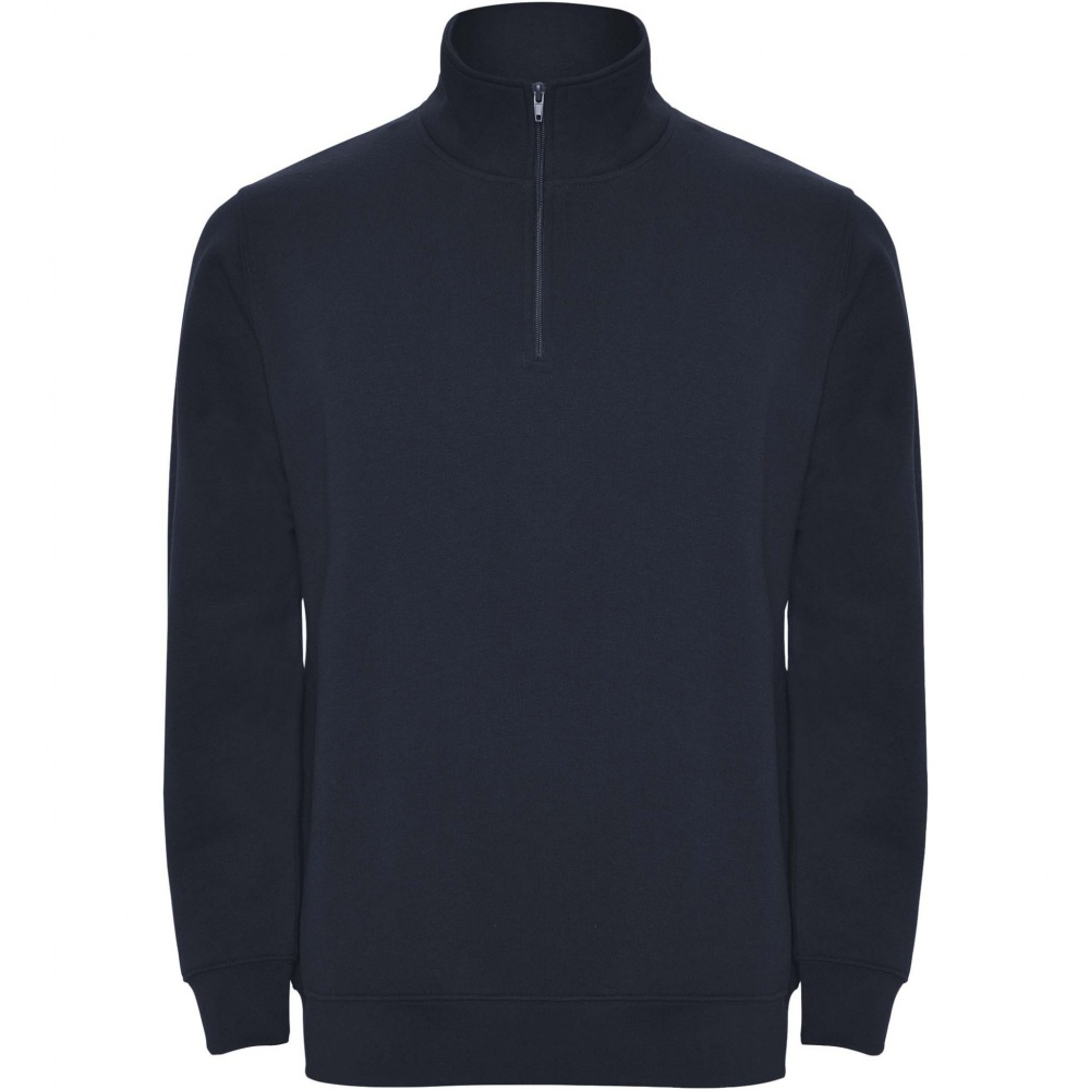 Logo trade promotional merchandise photo of: Aneto quarter zip sweater