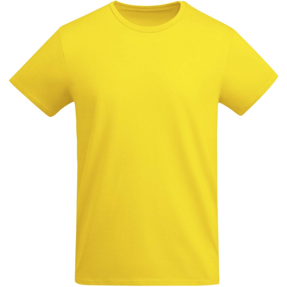 Logo trade promotional giveaway photo of: Breda short sleeve men's t-shirt