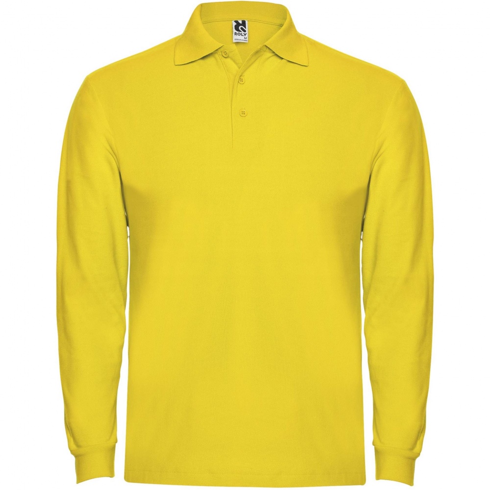 Logotrade business gift image of: Estrella long sleeve men's polo