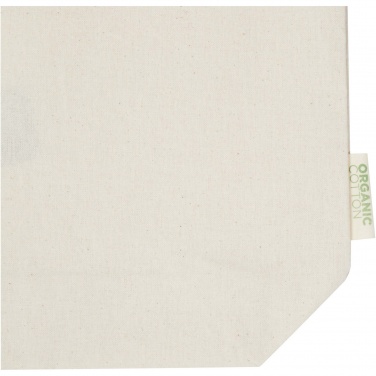 Logo trade advertising product photo of: Orissa 180 g/m² organic wide bottom tote bag 11L