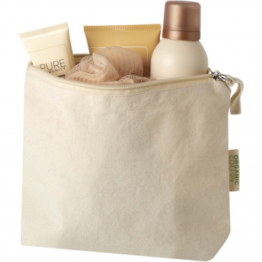 Logo trade promotional products picture of: Orissa 180 g/m² organic toiletry bag 1L
