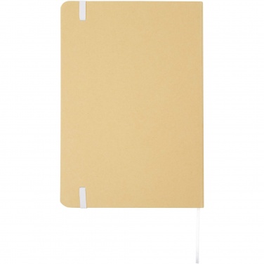 Logo trade promotional items picture of: Nelida A5 recycled cardboard hard cover notebook