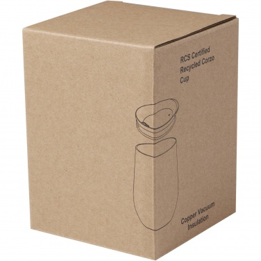 Logotrade promotional item image of: Corzo 350 ml RCS certified recycled stainless steel copper vacuum insulated cup