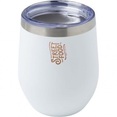 Logotrade promotional product picture of: Corzo 350 ml RCS certified recycled stainless steel copper vacuum insulated cup