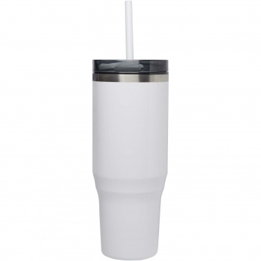 Logo trade promotional items image of: Melbourne 1200 ml RCS certified insulated tumbler with straw