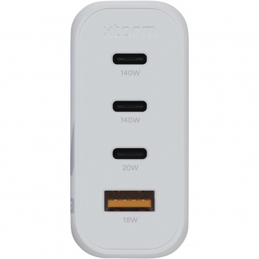 Logo trade promotional item photo of: Xtorm XEC140 GaN² Ultra 140W wall charger