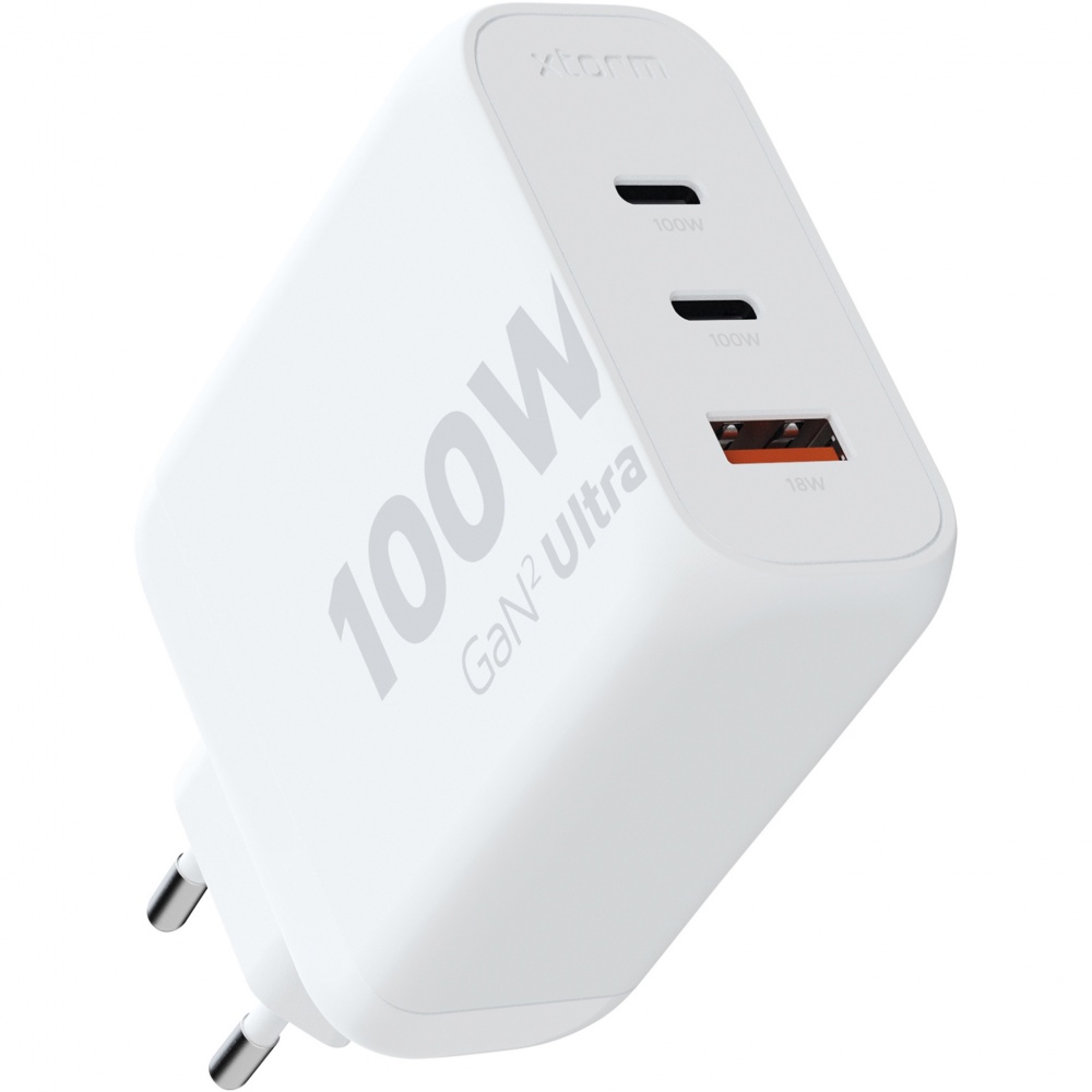 Logotrade promotional product picture of: Xtorm XEC100 GaN² Ultra 100W wall charger