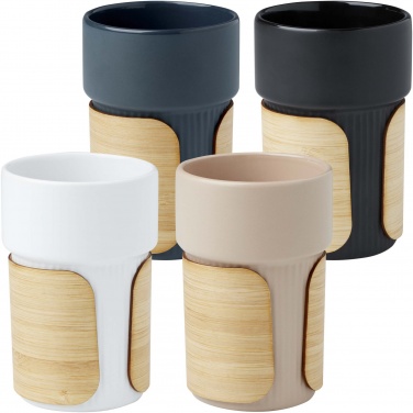 Logotrade promotional gift picture of: Tumbler Fika 340 ml with bamboo sleeve