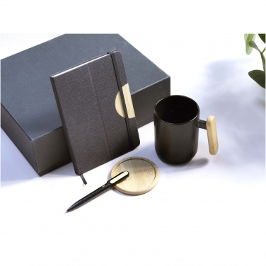 Logotrade promotional item image of: Laura A5 hard cover notebook and ballpoint pen gift set