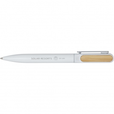 Logo trade business gift photo of: Blanca recycled aluminium ballpoint pen