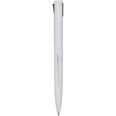 Logo trade promotional merchandise image of: Juana recycled aluminium ballpoint pen