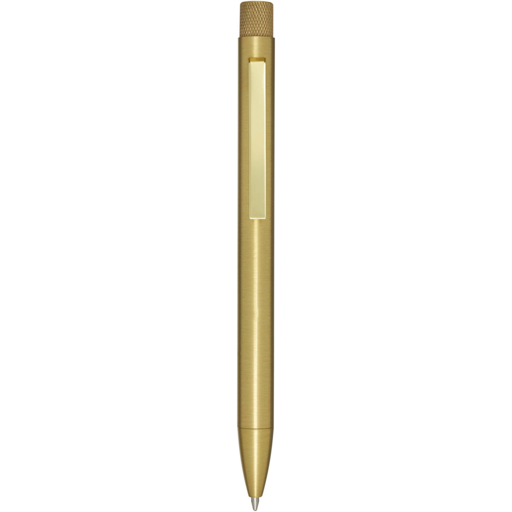 Logotrade promotional giveaway picture of: Beatriz recycled brass ballpoint pen