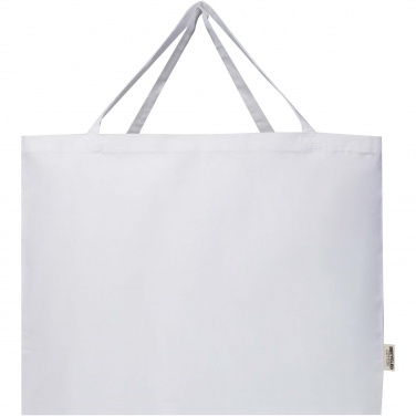 Logo trade promotional giveaways picture of: Odessa 220 g/m² GRS recycled cotton large tote bag