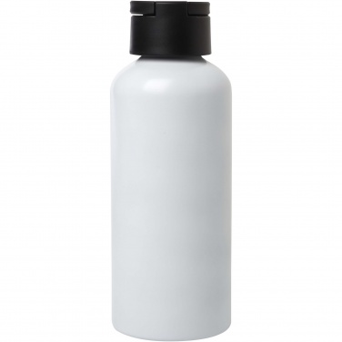 Logo trade promotional gifts picture of: Trinity 600 ml RCS certified recycled aluminium water bottle with RPET lid