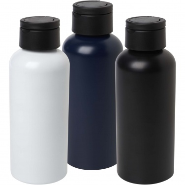 Logotrade promotional merchandise photo of: Trinity 600 ml RCS certified recycled aluminium water bottle with RPET lid