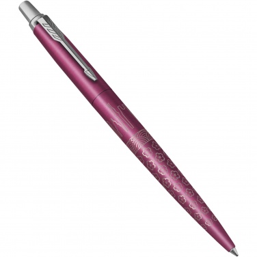 Logo trade promotional gifts picture of: Parker Jotter SE Global Icons colour trim ballpoint pen