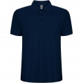Pegaso Premium short sleeve men's polo, Navy Blue