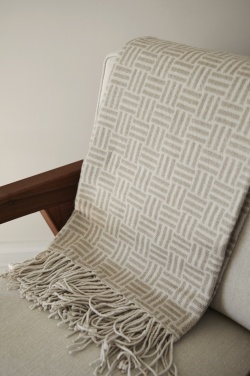 Logo trade business gifts image of: VINGA Lenox blanket