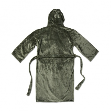 Logotrade promotional gift image of: VINGA Louis luxury plush RPET robe size L-XL