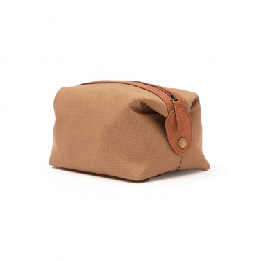 Logo trade promotional gifts image of: VINGA Sloane toiletry bag RCS recycled polyester