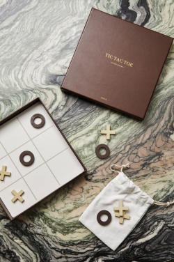 Logo trade promotional merchandise photo of: VINGA Criss-cross coffee table game