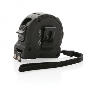 Logotrade promotional giveaways photo of: Gear X 5M measuring Tape with slow/fast retract function