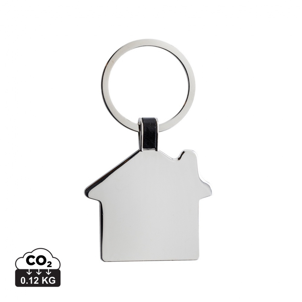 Logotrade promotional merchandise picture of: RCS recycled zinc alloy house keyring