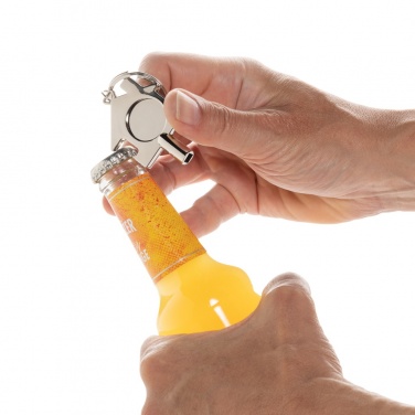 Logotrade advertising product picture of: RCS recycled zinc alloy 3 in 1 keychain