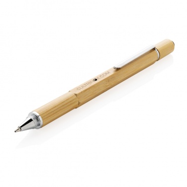 Logotrade advertising product picture of: Bamboo 5-in-1 toolpen