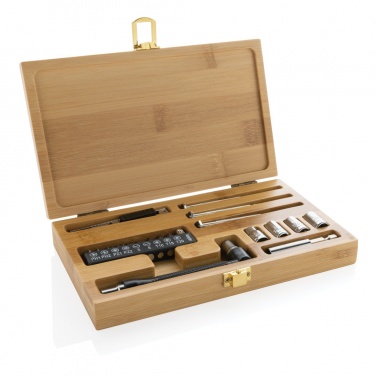 Logo trade advertising products picture of: Carvine 21 pcs bamboo tool set