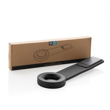 Logo trade promotional merchandise image of: DriveGrip RCS recycled plastic universal magnetic car holder