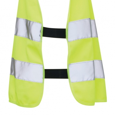 Logotrade promotional merchandise picture of: GRS recycled PET high-visibility safety vest 3-6 years