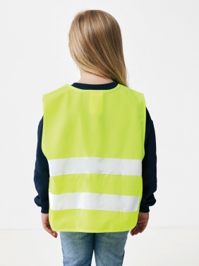 Logo trade promotional merchandise photo of: GRS recycled PET high-visibility safety vest 3-6 years