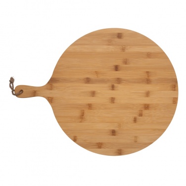 Logo trade promotional gifts image of: Ukiyo bamboo round serving board