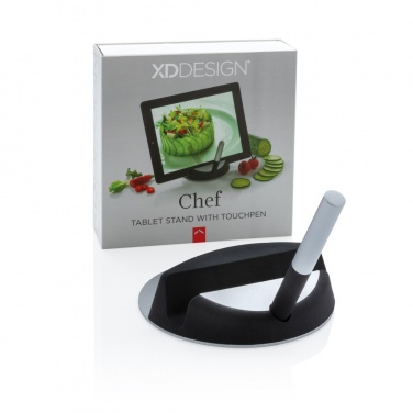 Logo trade promotional giveaways picture of: Chef tablet stand with touchpen