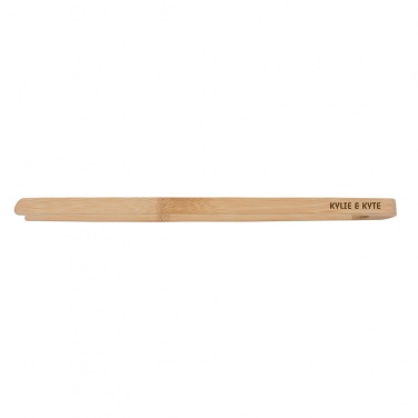 Logo trade promotional item photo of: Ukiyo bamboo serving tongs