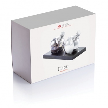 Logo trade promotional gifts image of: Planet pepper & salt set