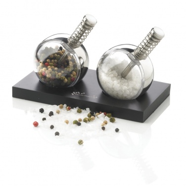 Logo trade promotional gifts image of: Planet pepper & salt set