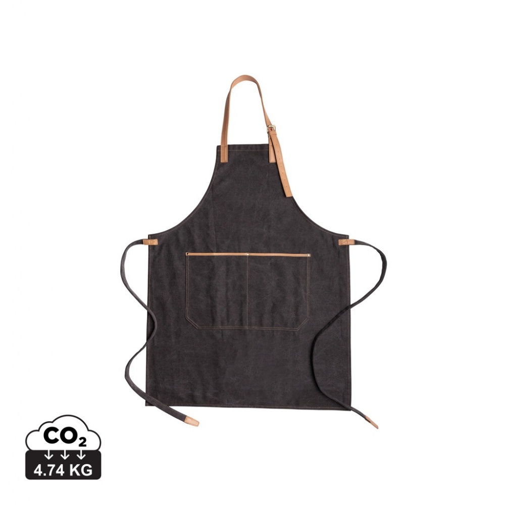 Logotrade promotional merchandise picture of: Deluxe canvas chef apron