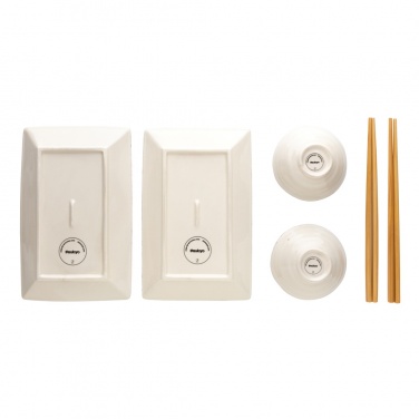 Logo trade promotional gift photo of: Ukiyo sushi dinner set for two