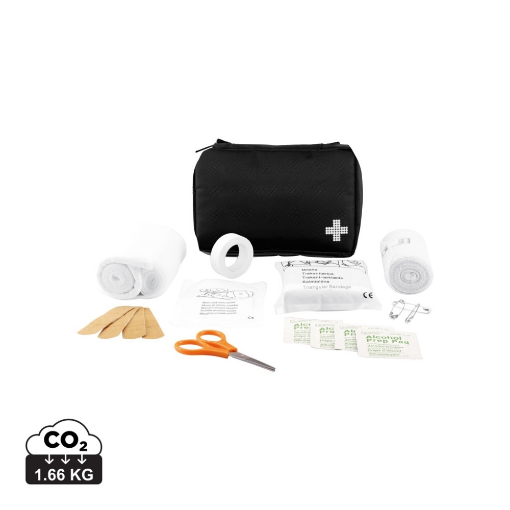 Logo trade promotional item photo of: Mail size first aid kit