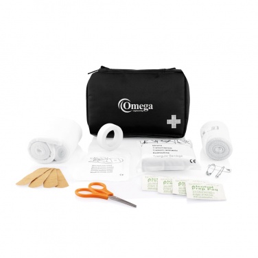 Logo trade business gifts image of: Mail size first aid kit