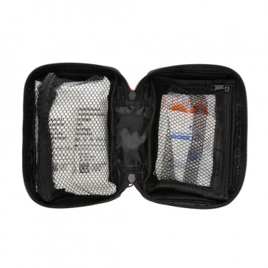 Logotrade promotional merchandise picture of: RCS recycled nubuck PU pouch  first aid set