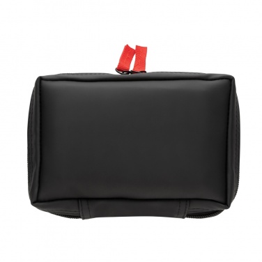 Logo trade promotional products picture of: RCS recycled nubuck PU pouch  first aid set