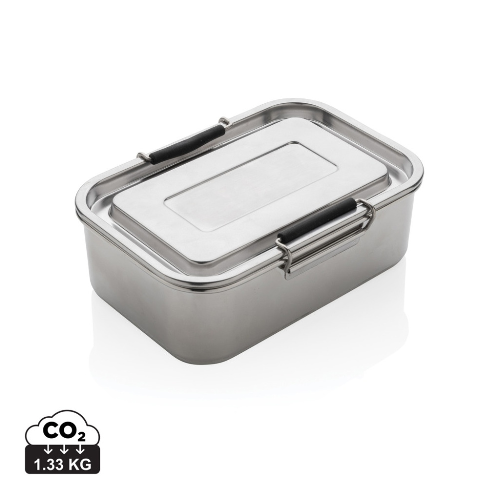Logo trade advertising products picture of: RCS Recycled stainless steel leakproof lunch box
