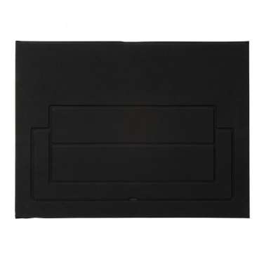 Logo trade promotional items image of: Impact AWARE RPET Foldable desk organizer with laptop stand